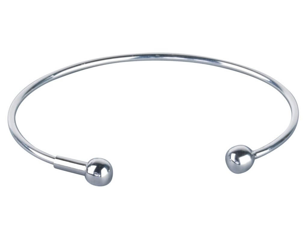 Sterling Silver Screwable Smooth Bangle