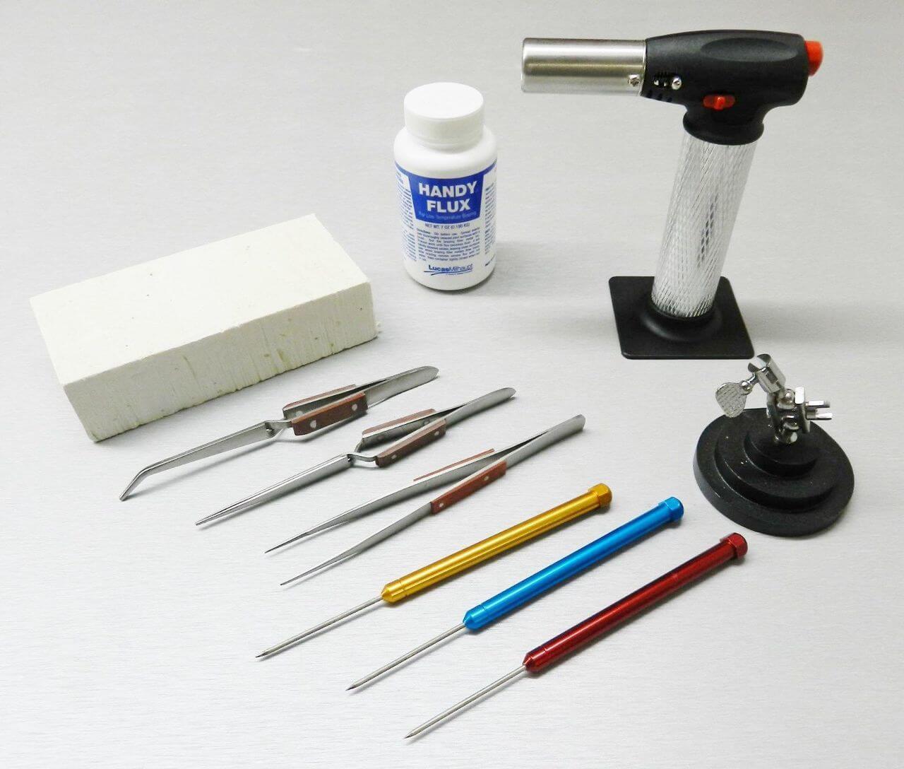 how to solder chains