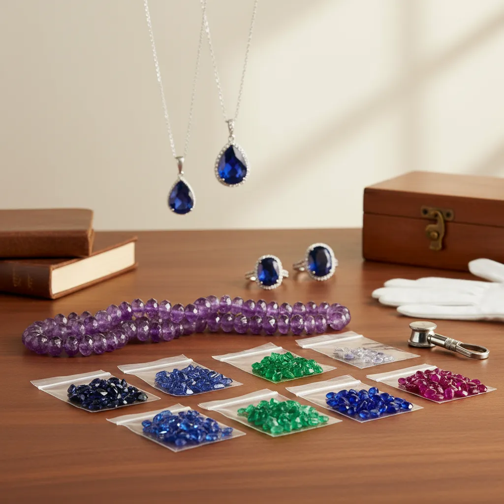 Gemstone terms for starters image showing gemstone shapes cuts and calibrated sizes for wholesale jewelry sourcing