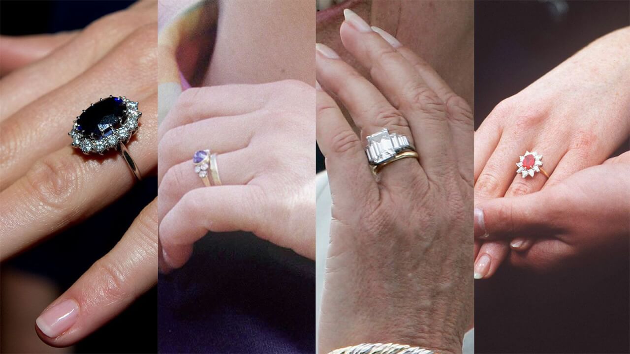 Royal Engagement Rings from Queen Elizabeth to Meghan Markle