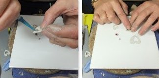 Attaching the Stones