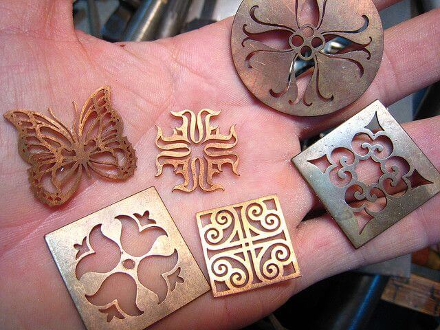 cut intricate designs in sheet metal