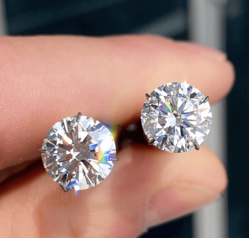 real moissanite diamond