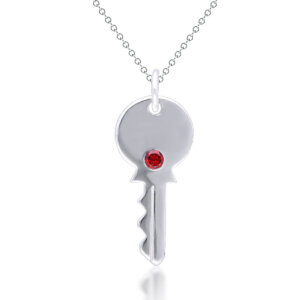 Zodiac key pendant