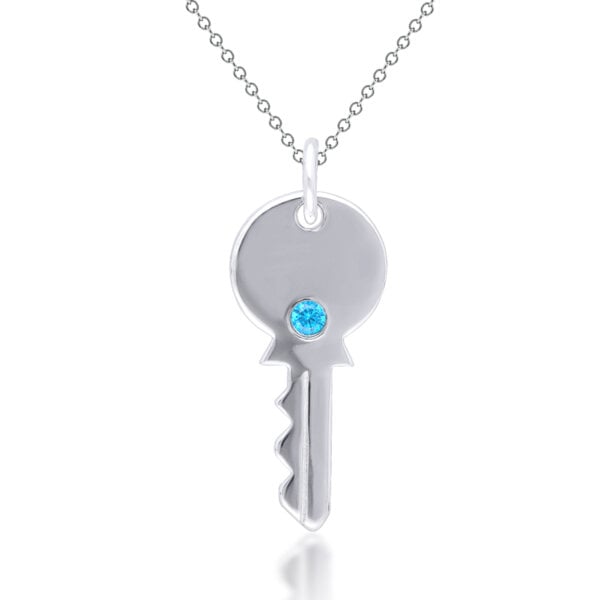 Zodiac key pendant