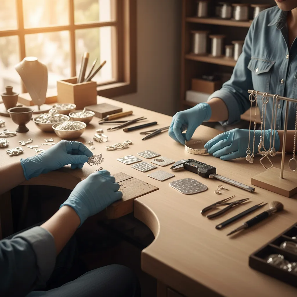 A sterling legacy the history of Thai silver jewelry linked to modern 925 sterling silver production in a professional jewelry workshop
