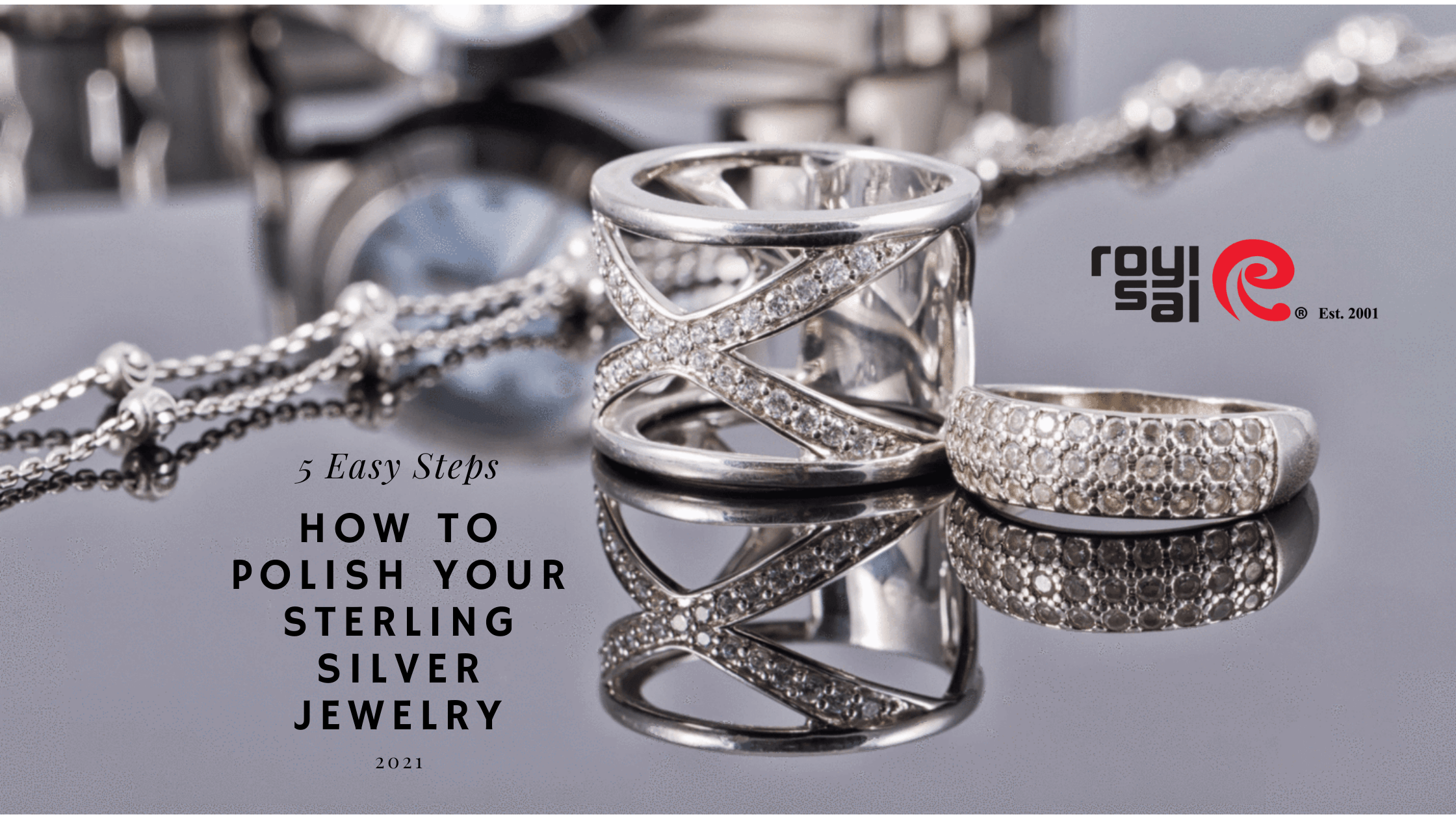 5 étapes faciles pour polir vos bijoux en argent sterling