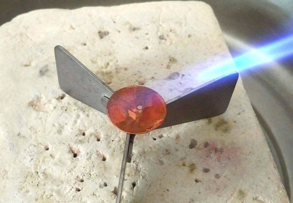 Edelsteine ​​löten