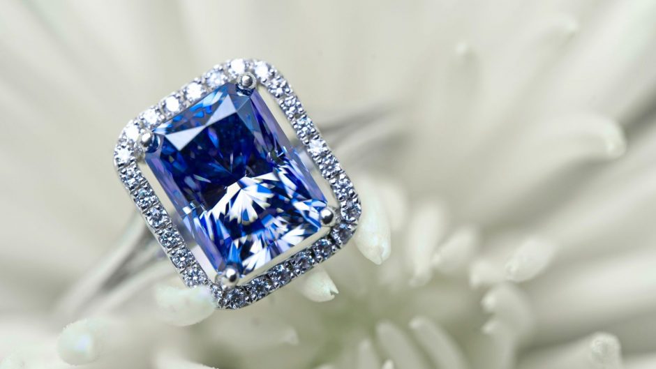 Blue Sapphire Engagement Rings