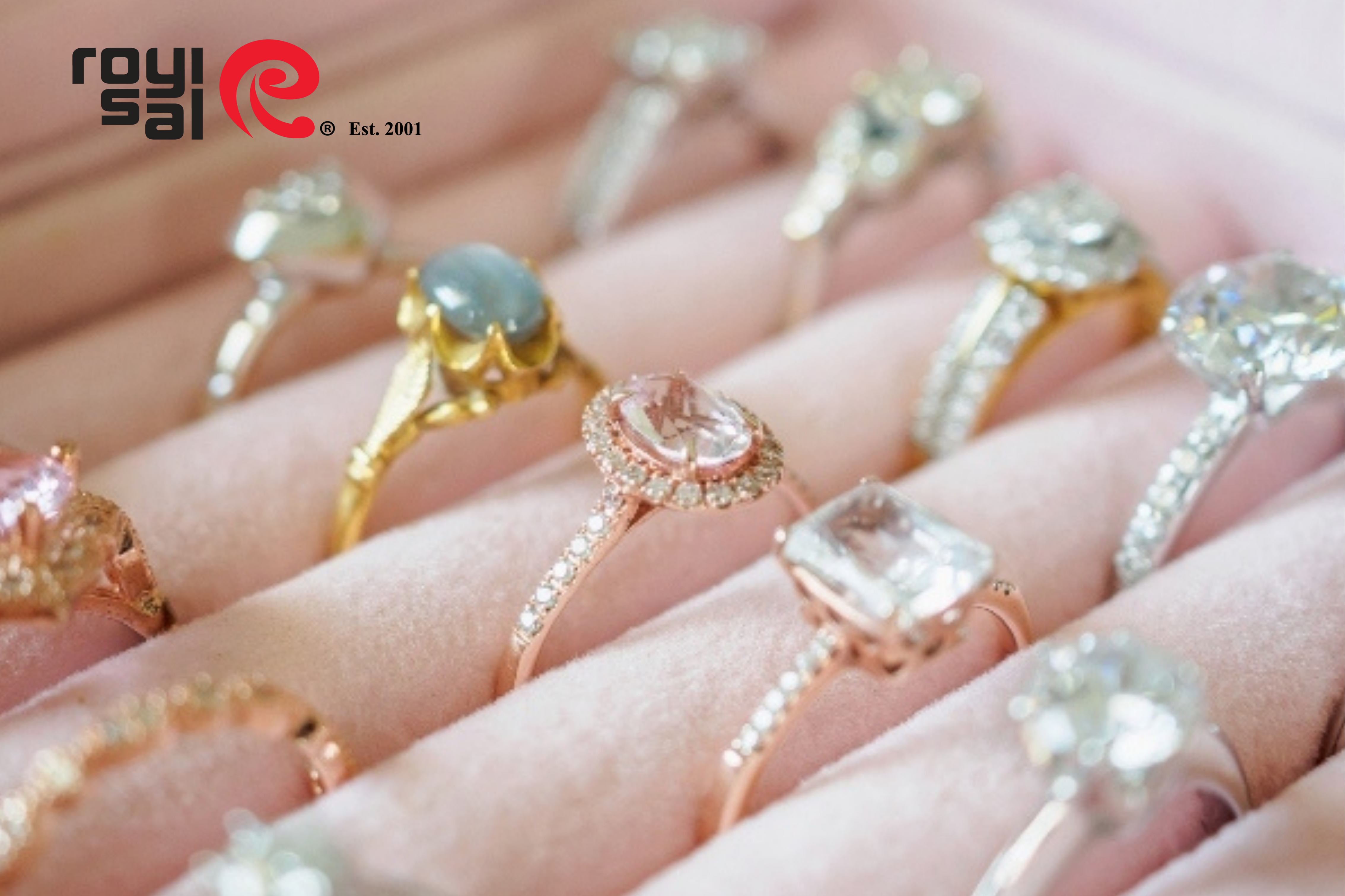 Decisión habla Erudito 5 anillos de compromiso de piedras preciosas admirados