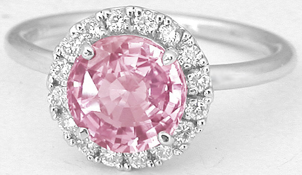 Pink Sapphire Engagement Rings