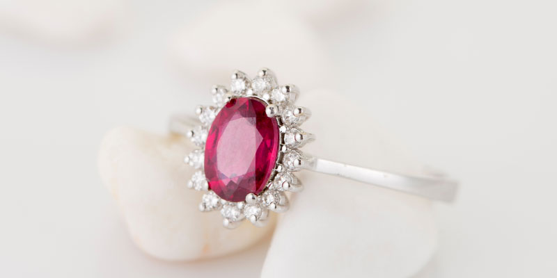 Ruby Gemstone Ring