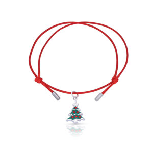 Christmas Tree Cord Bracelet