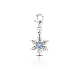 Snowflake with Lobster Clasp Charm