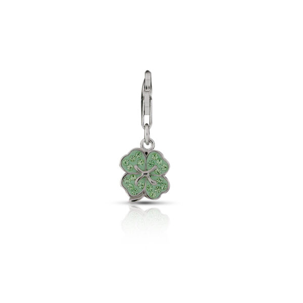 Clover Leaf with Lobster Clasp Charm