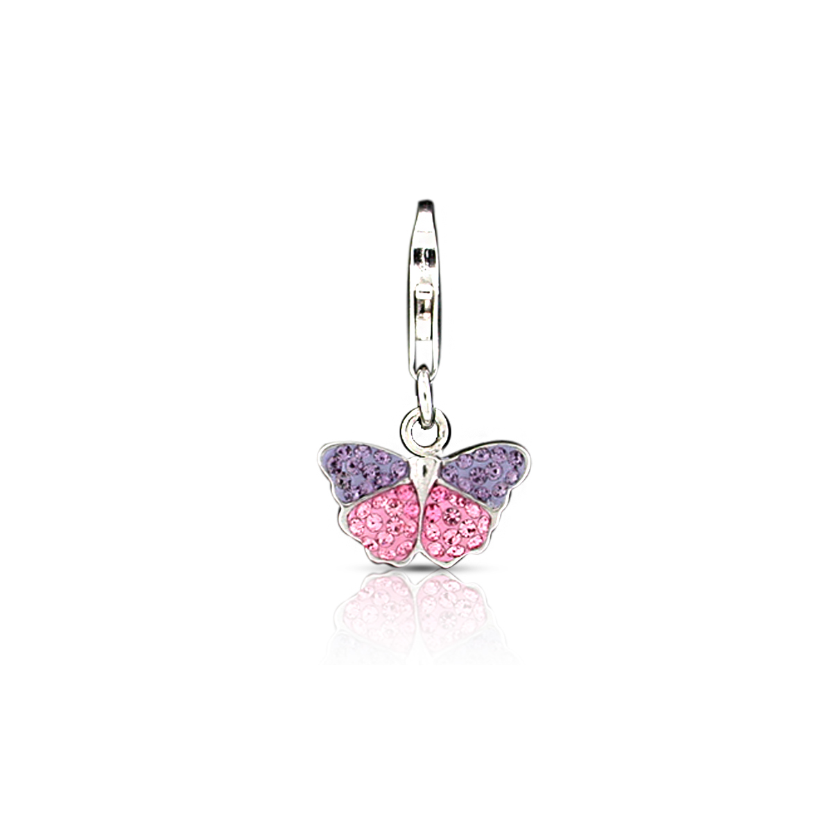 Dije mariposa con broche de langosta – Diseñador y fabricante de joyas Royi Sal
