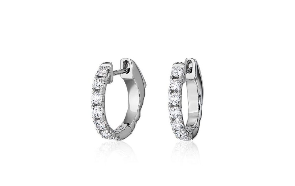 hoop earrings