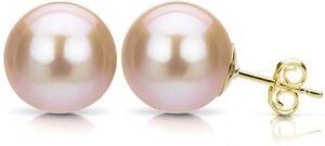 Pink Pearl Earrings