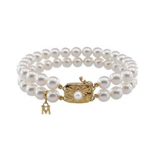 Double Strand Pearl Bracelet