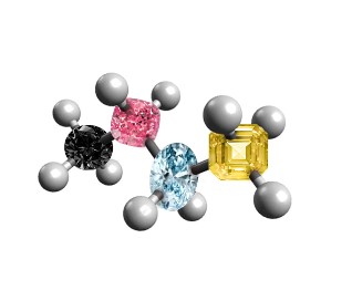 colored diamonds