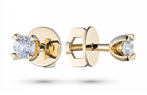 gold stud insert