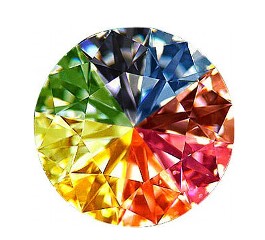 rainbow diamonds