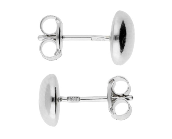Round Brushed Silver Drop Earrings with Overlay — Wendy Warren Jewellery  online store