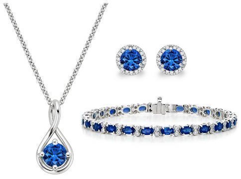 September Sapphire Birthstone Jewelry