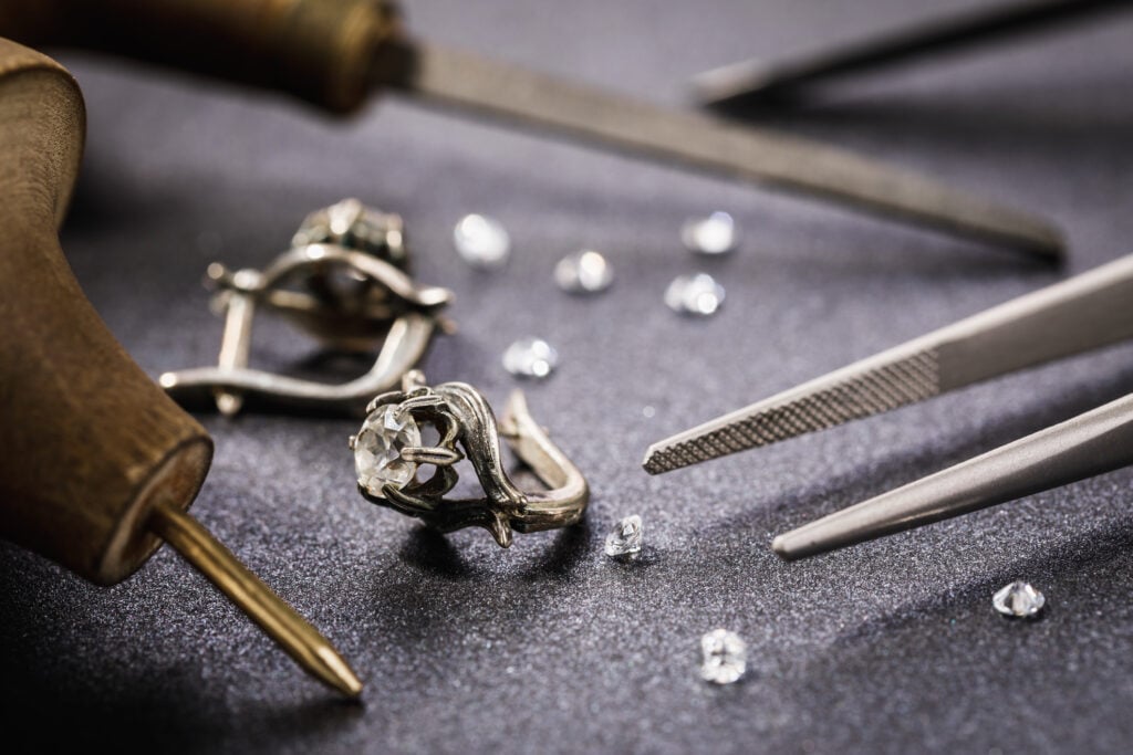 Jewelry Repair Using Hand Tools
