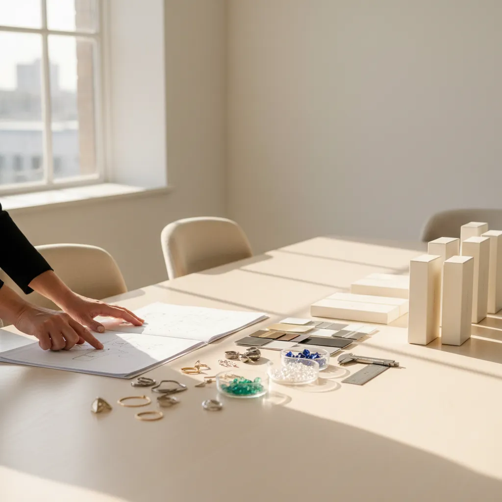 How get most out your jewelry manufacturing relationship by building a clear jewelry manufacturing brief with prototypes, samples, and planning tools