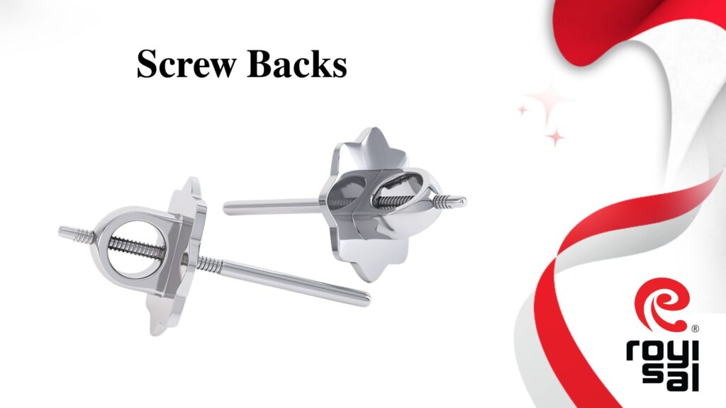  Screw Backs