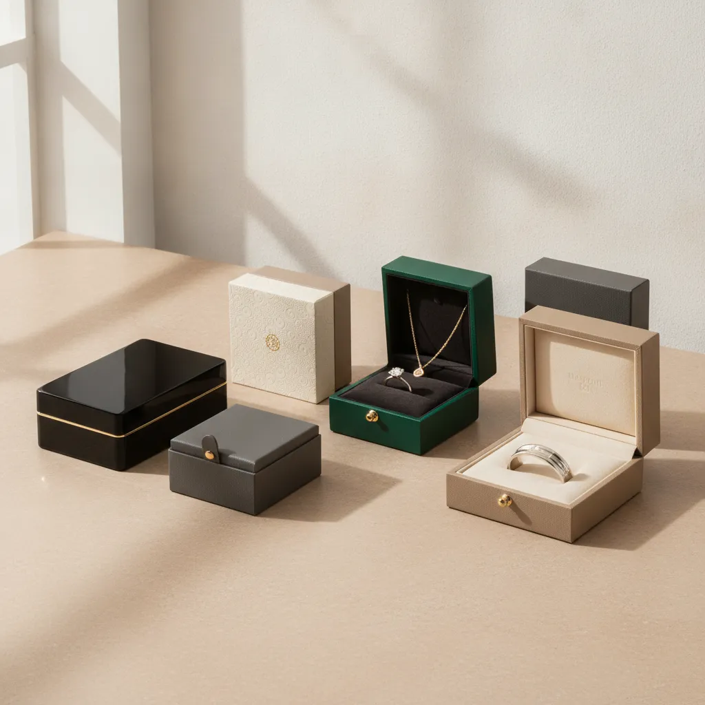 Crafting unforgettable jewelry experiences box buyer comparison of mens jewelry box, engraved jewelry box, and modern jewelry box types