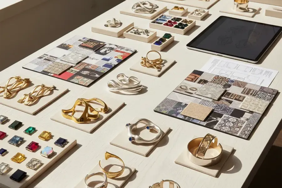 How design jewelry collections appeal international markets with premium collection planning, custom jewelry design tools, and globally adaptable jewelry assortments