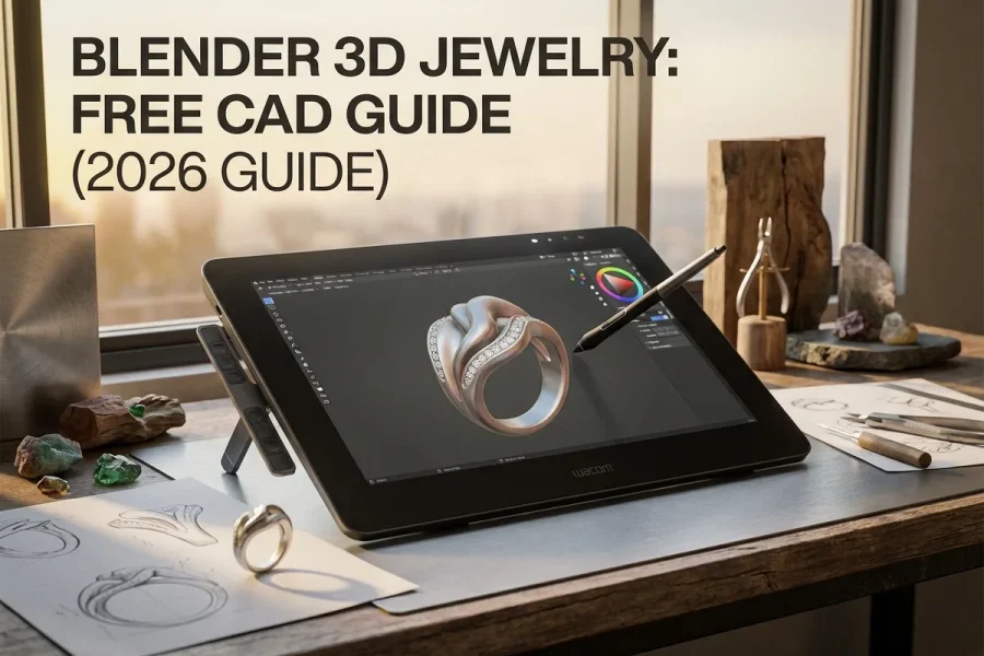 blender 3d jewelry