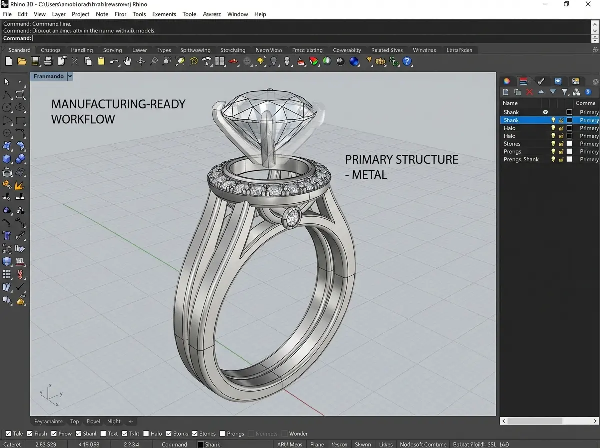 core modeling techniques for production ready files
