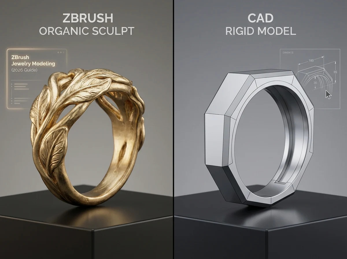 what zbrush does better than parametric cad