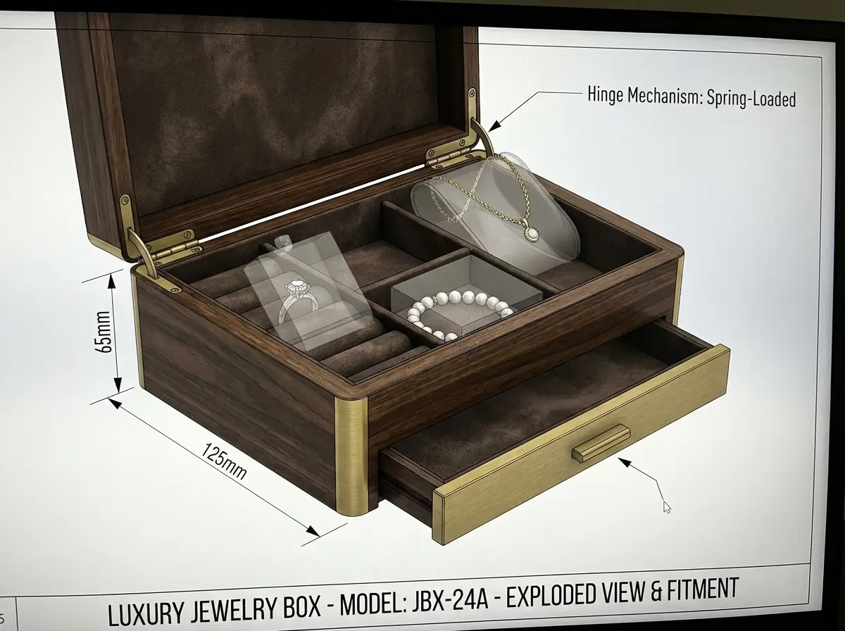 why cad matters for jewelry packaging