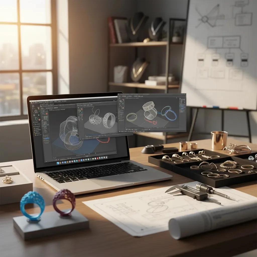 3d jewelry design software free workflow with model review, compatibility checks, and prototype planning