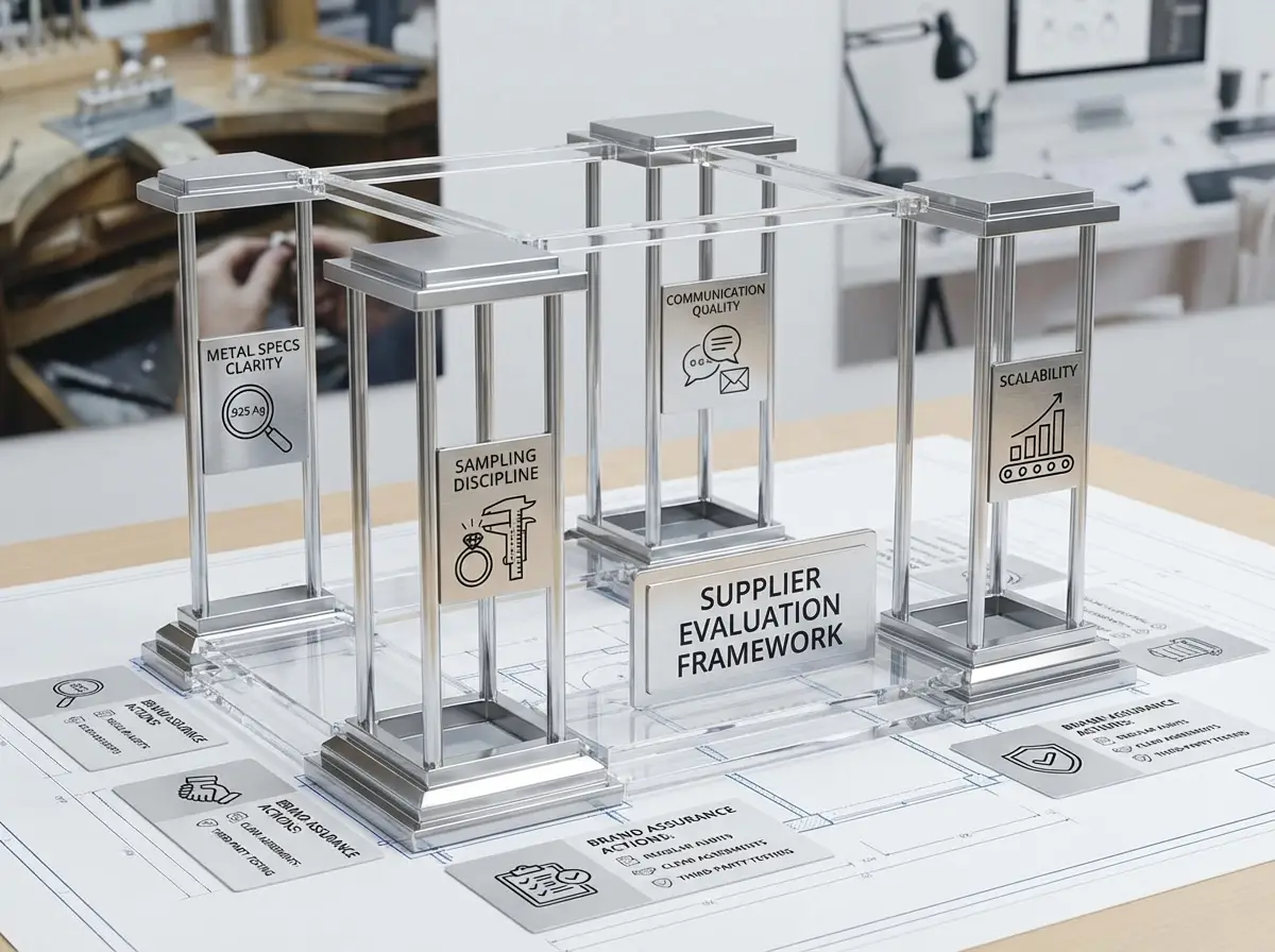 how to evaluate silver jewelry suppliers