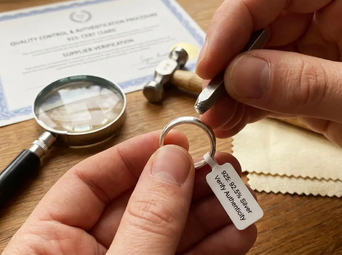 what 925 means in practice hallmark stamps and documentation