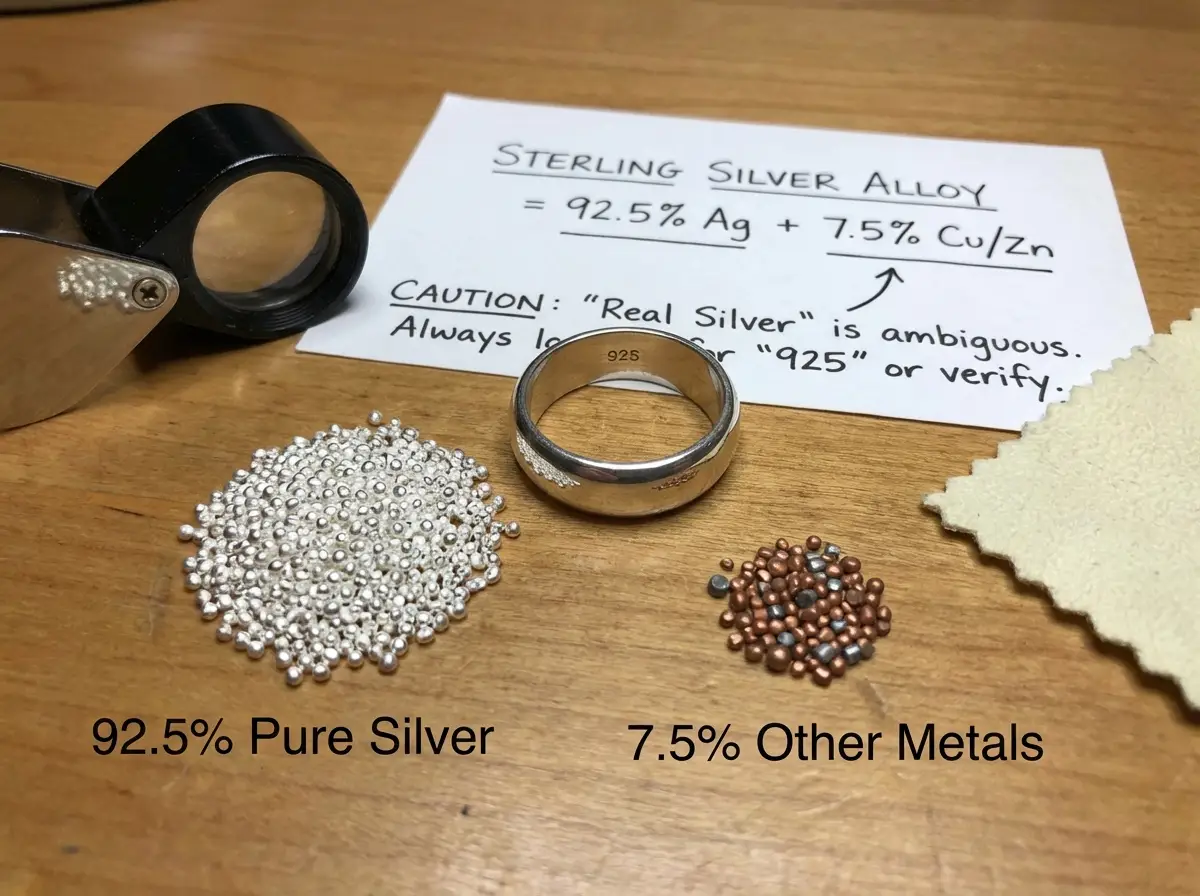 what sterling silver actually means