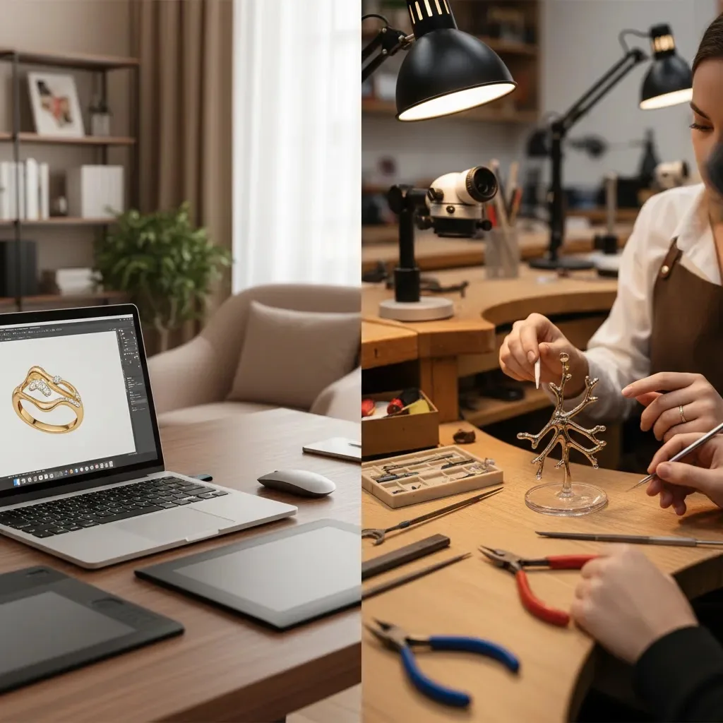 online versus in-person 3d jewelry design classes comparison for jewelry CAD classes