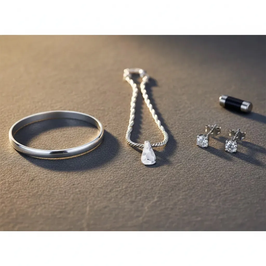 How to perform a silver magnet test correctly on a sterling silver chain and 925 silver components