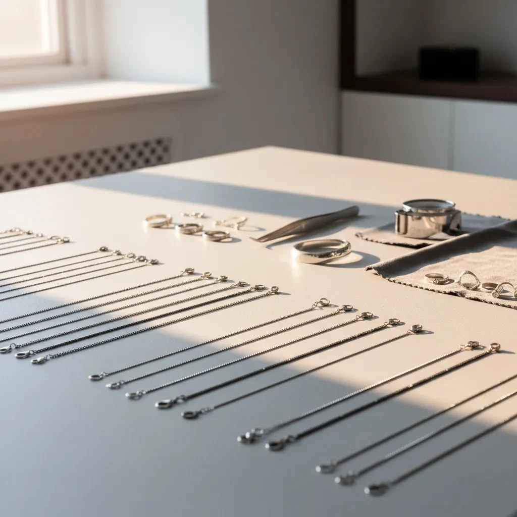 B2B workflow for testing real silver with magnet, scale, and inspection tools for silver authenticity