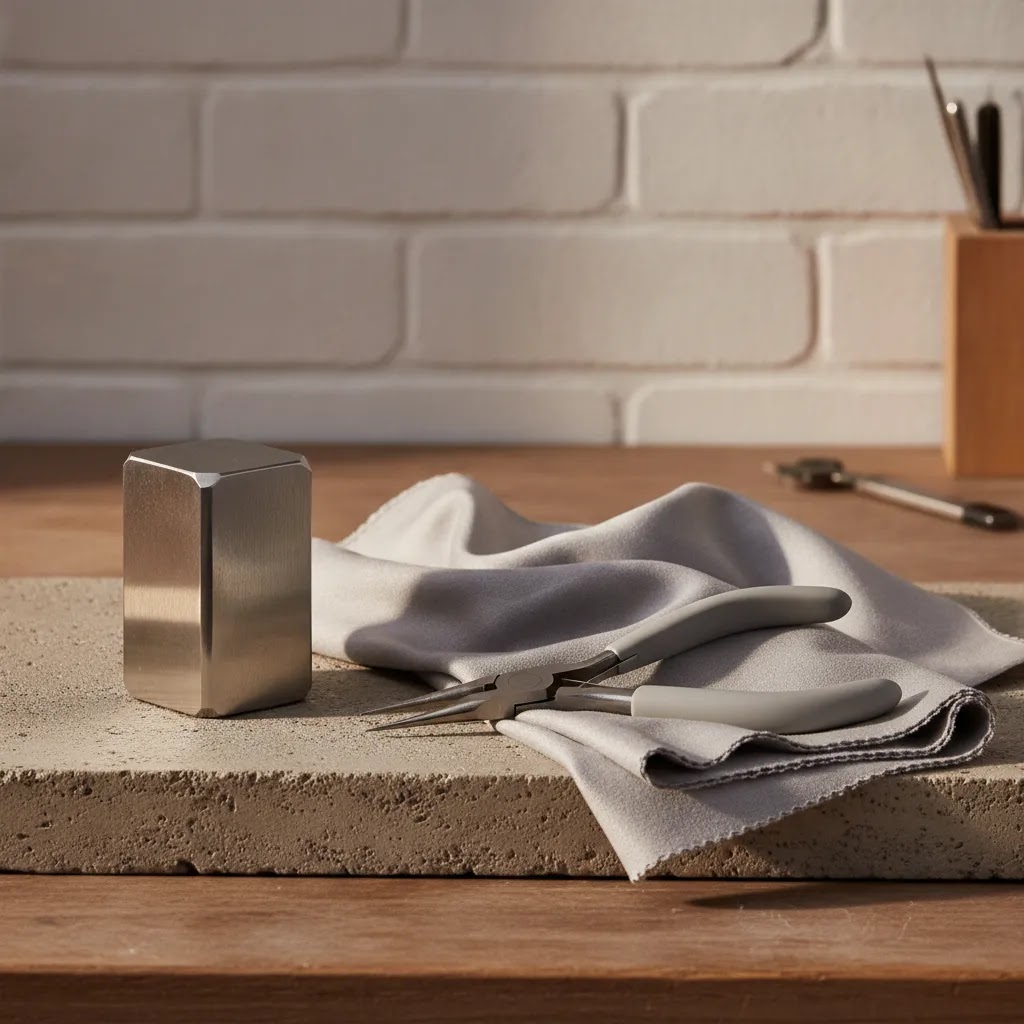 Difference between sterling silver and pure silver shown through generic durability-focused jewelry workshop imagery