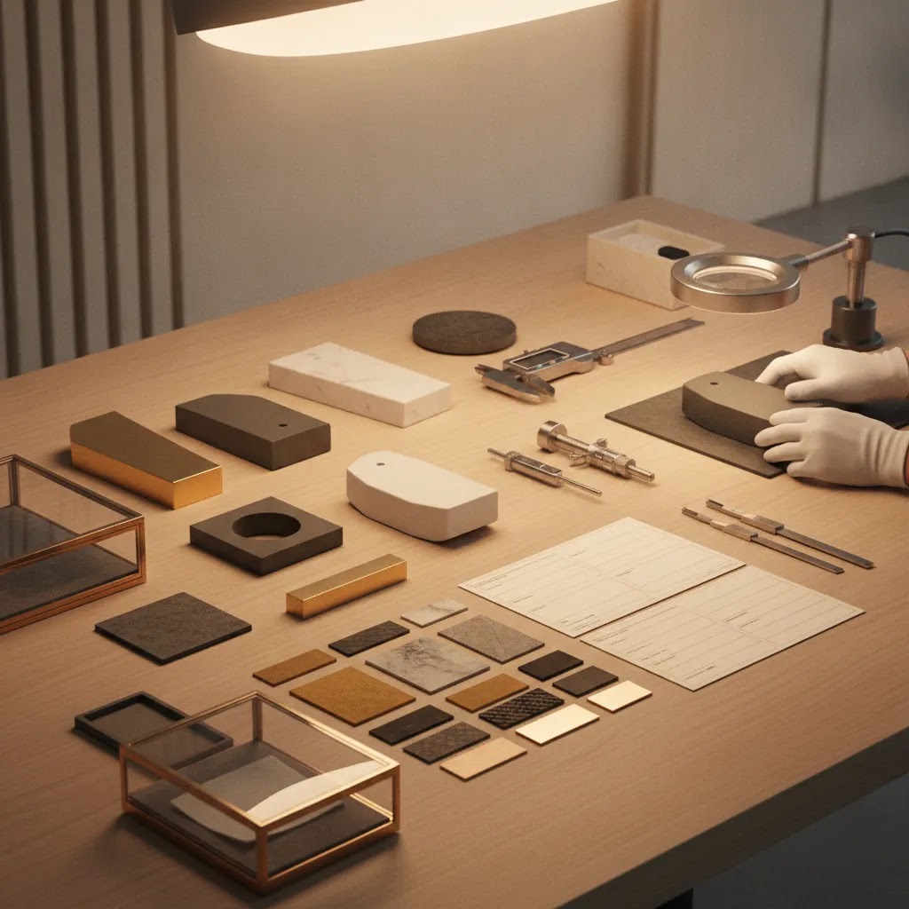 Ethical fine jewelry manufacturing fit scene showing premium production readiness for luxury brands