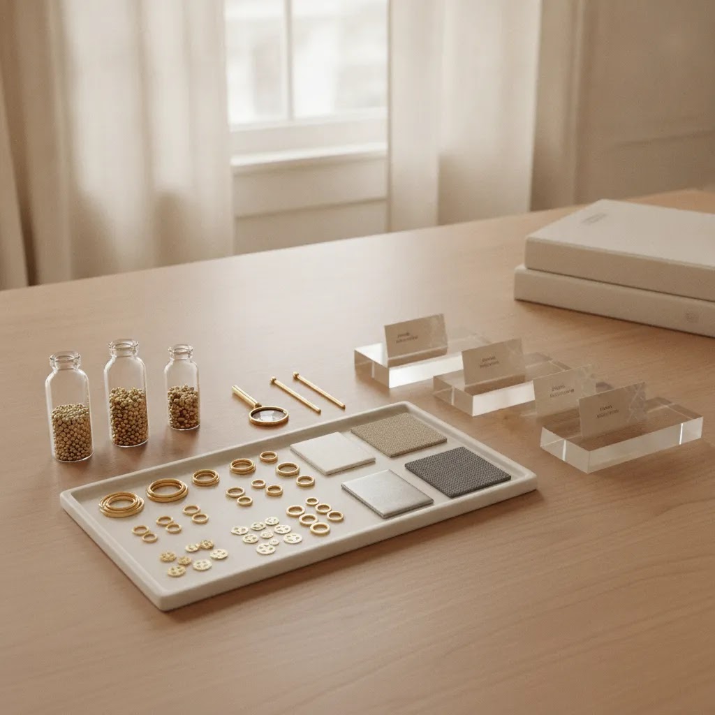 gold vs gold plated sourcing decision workspace for jewelry brands planning assortment and pricing
