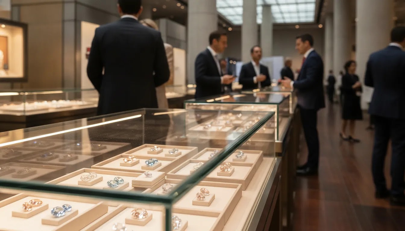 Maximizing brand exposure Bangkok Gems Jewelry Fair with a premium trade fair networking scene in the gems and jewelry industry