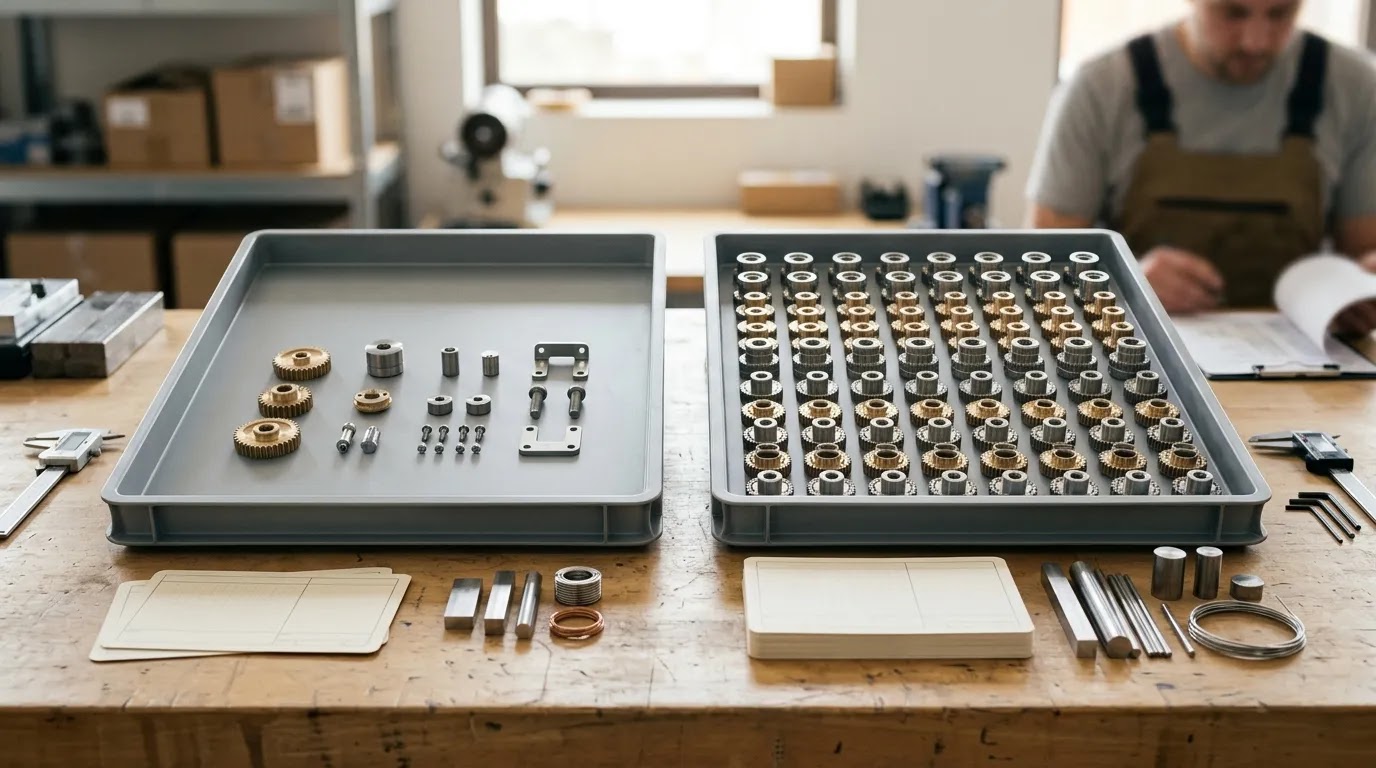Custom jewelry manufacturing flexible MOQs minimum order quantity comparison for small-batch and scaled production