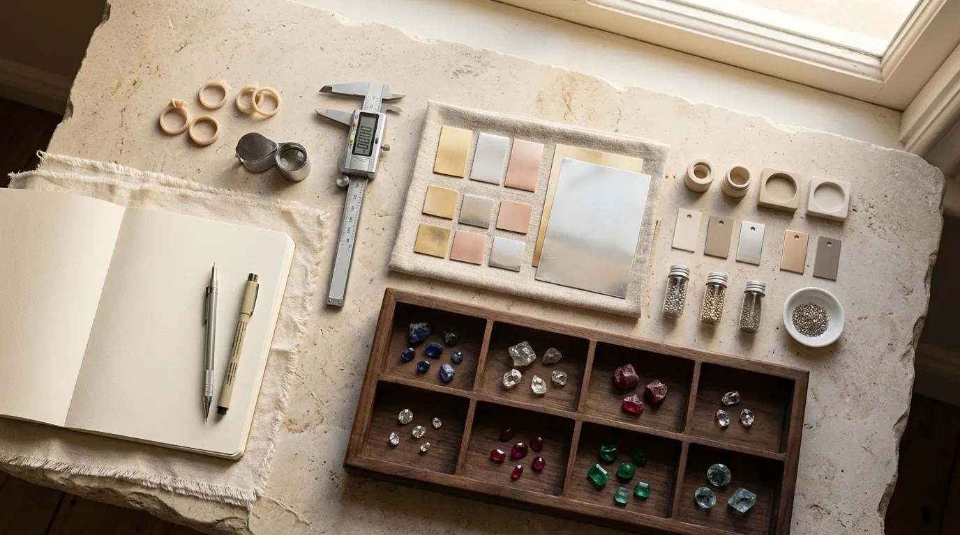 What is private label manufacturing in jewelry: an organized development workspace for brand and production collaboration